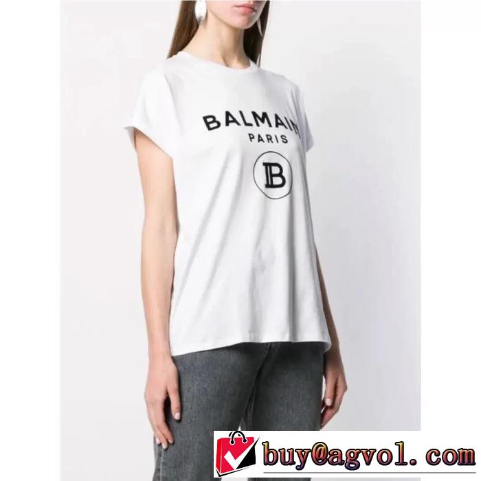 2色可選　大人気のブランドの新作 バルマン BALMAIN 取り入れやすい 半袖Tシャツ