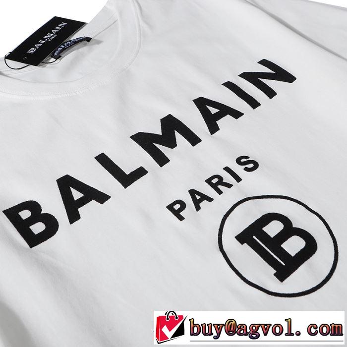 2色可選　大人気のブランドの新作 バルマン BALMAIN 取り入れやすい 半袖Tシャツ