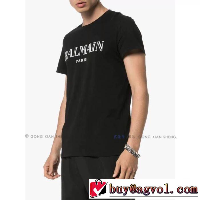 バルマン 2色可選　手頃価格でカブり知らず BALMAIN 半袖Tシャツ 価格も嬉しいアイテム