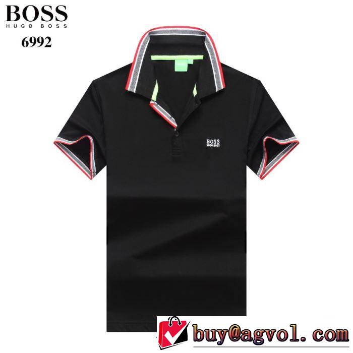 人気ランキング最高　多色可選　ヒューゴボス 着こなしを楽しむ　HUGO BOSS　半袖Tシャツ2020年春夏コレクション