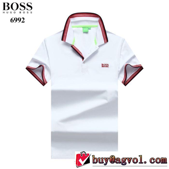 人気ランキング最高　多色可選　ヒューゴボス 着こなしを楽しむ　HUGO BOSS　半袖Tシャツ2020年春夏コレクション