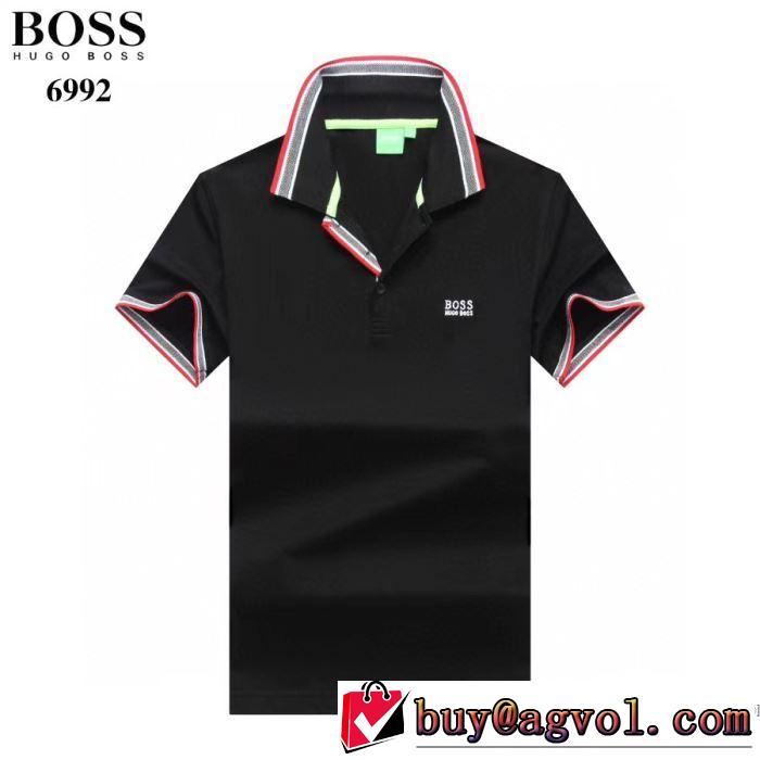半袖Tシャツ 多色可選 ファッショニスタを中心に新品が非常に人気 ヒューゴボス HUGO BOSS  2020春新作