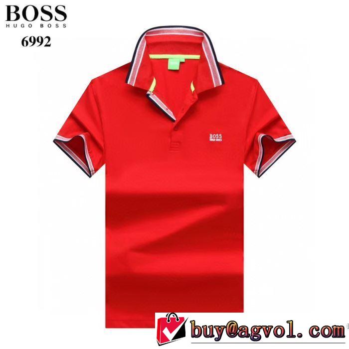 半袖Tシャツ 多色可選 ファッショニスタを中心に新品が非常に人気 ヒューゴボス HUGO BOSS  2020春新作