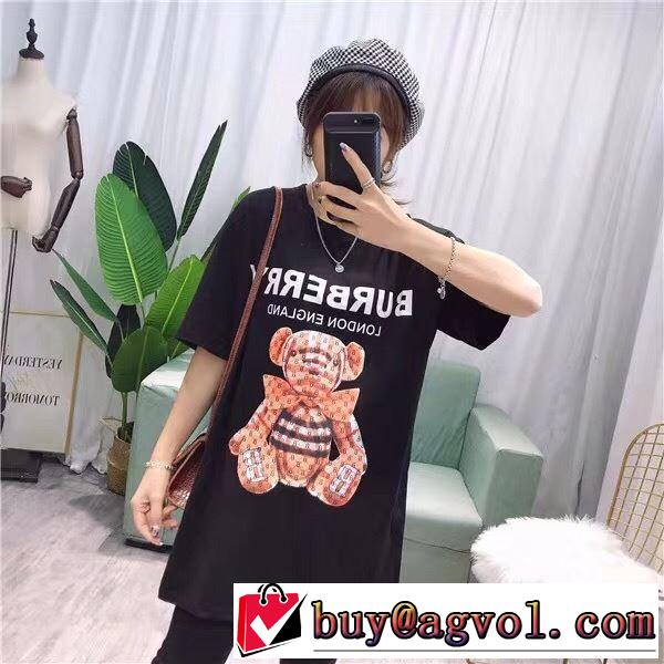 バーバリー 2色可選　今季の主力おすすめ　BURBERRY　半袖Tシャツ差をつけたい人にもおすすめ