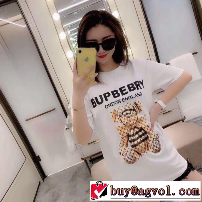 バーバリー 2色可選　今季の主力おすすめ　BURBERRY　半袖Tシャツ差をつけたい人にもおすすめ