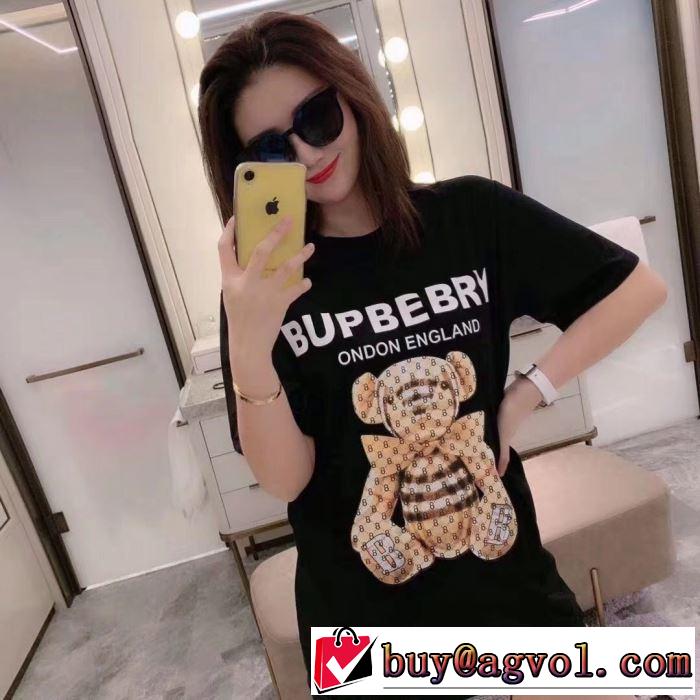 バーバリー 2色可選　今季の主力おすすめ　BURBERRY　半袖Tシャツ差をつけたい人にもおすすめ