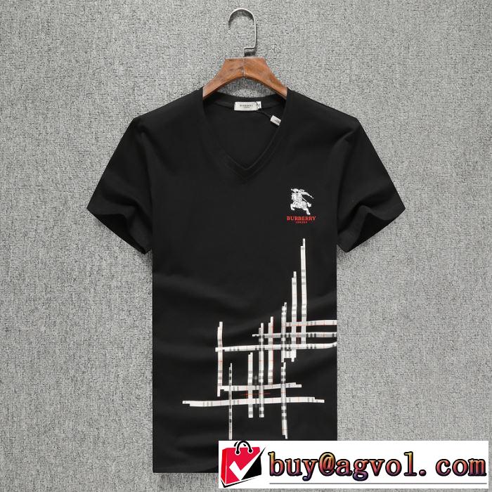 今なお素敵なアイテムだ　3色可選バーバリー BURBERRY　今年の春トレンド半袖Tシャツ大人の新作こそ