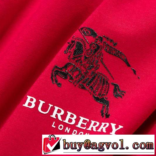 今なお素敵なアイテムだ　3色可選バーバリー BURBERRY　今年の春トレンド半袖Tシャツ大人の新作こそ