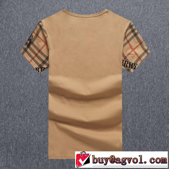 3色可選半袖Tシャツ　大人気のブランドの新作　バーバリー取り入れやすい　 BURBERRY　確定となる上品