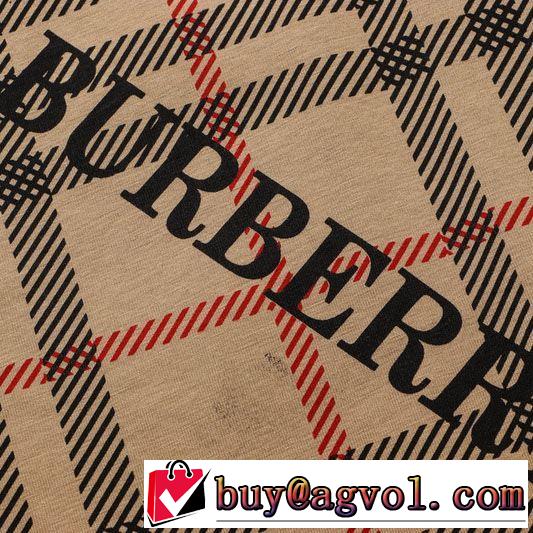 3色可選半袖Tシャツ　大人気のブランドの新作　バーバリー取り入れやすい　 BURBERRY　確定となる上品