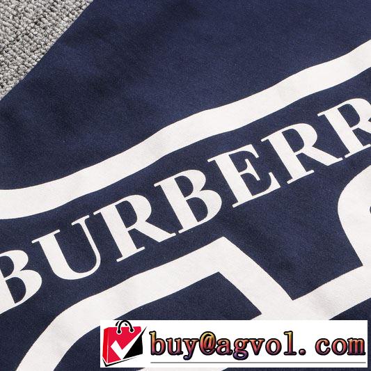 BURBERRY　3色可選　最もオススメ　バーバリー 世界共通のアイテム　半袖Tシャツ　海外でも大人気
