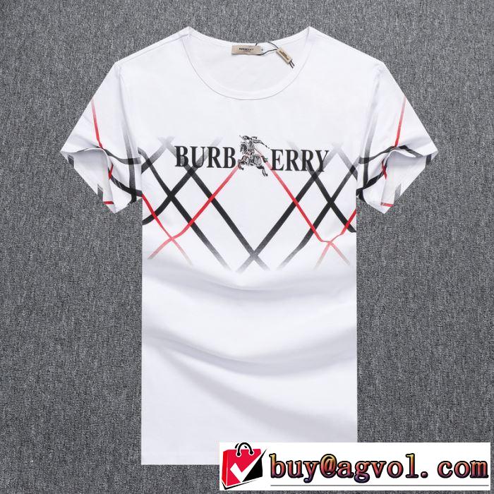 20SSトレンド　3色可選半袖Tシャツ　是非ともオススメしたい　バーバリー BURBERRY万能に使える