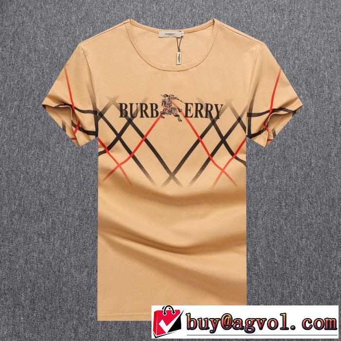 20SSトレンド　3色可選半袖Tシャツ　是非ともオススメしたい　バーバリー BURBERRY万能に使える