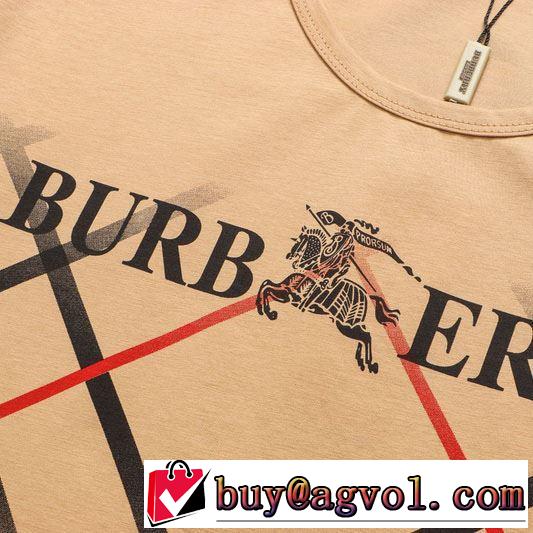 20SSトレンド　3色可選半袖Tシャツ　是非ともオススメしたい　バーバリー BURBERRY万能に使える