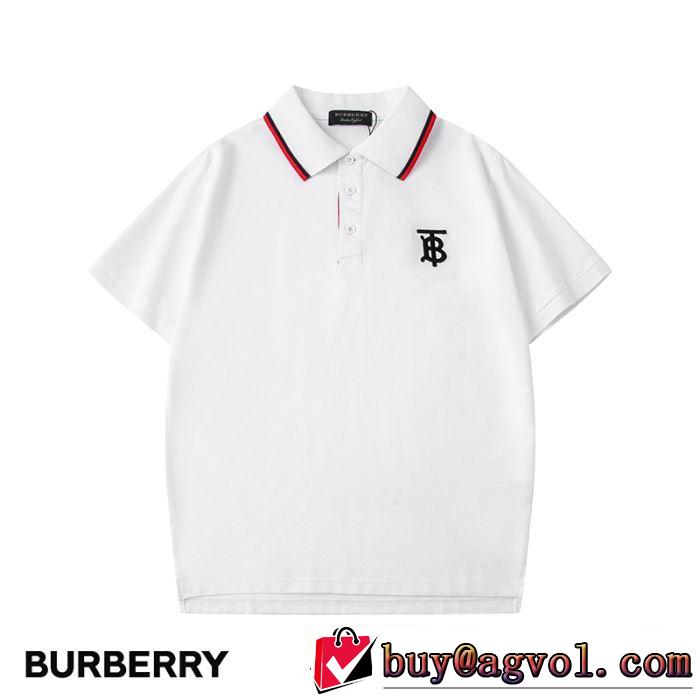 有名ブランドです　2色可選半袖Tシャツ　一目惚れ級に　バーバリー BURBERRY争奪戦必至　