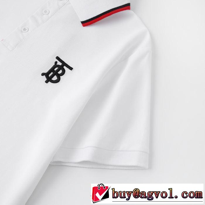 有名ブランドです　2色可選半袖Tシャツ　一目惚れ級に　バーバリー BURBERRY争奪戦必至　