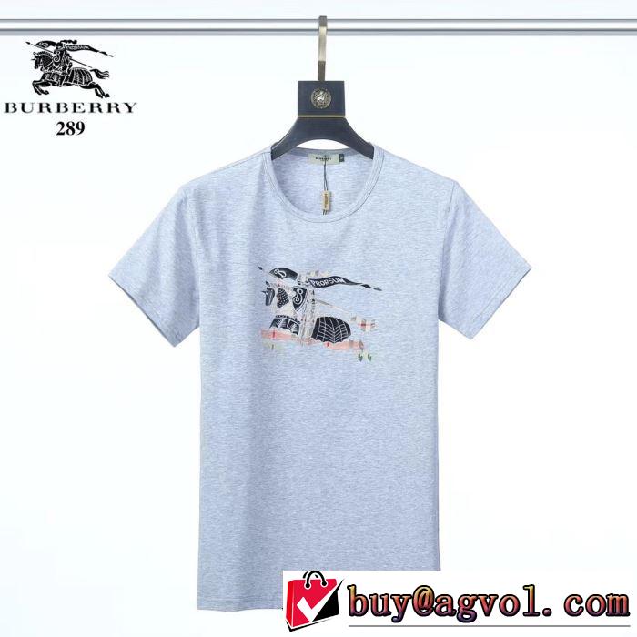 バーバリー 注目されている　BURBERRY　2020年春夏コレクション　半袖Tシャツ注目度が上昇中