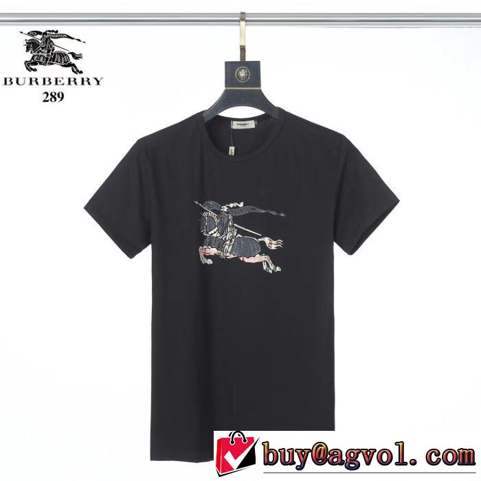 バーバリー 注目されている　BURBERRY　2020年春夏コレクション　半袖Tシャツ注目度が上昇中
