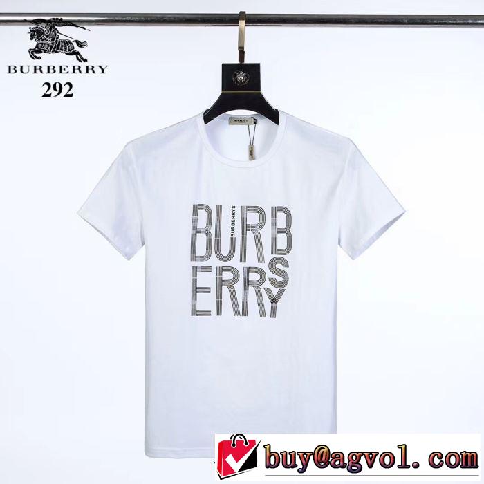 3色可選　最先端のスタイル　バーバリー2020SS人気　 BURBERRY　半袖Tシャツ　2年以上連続１位獲得