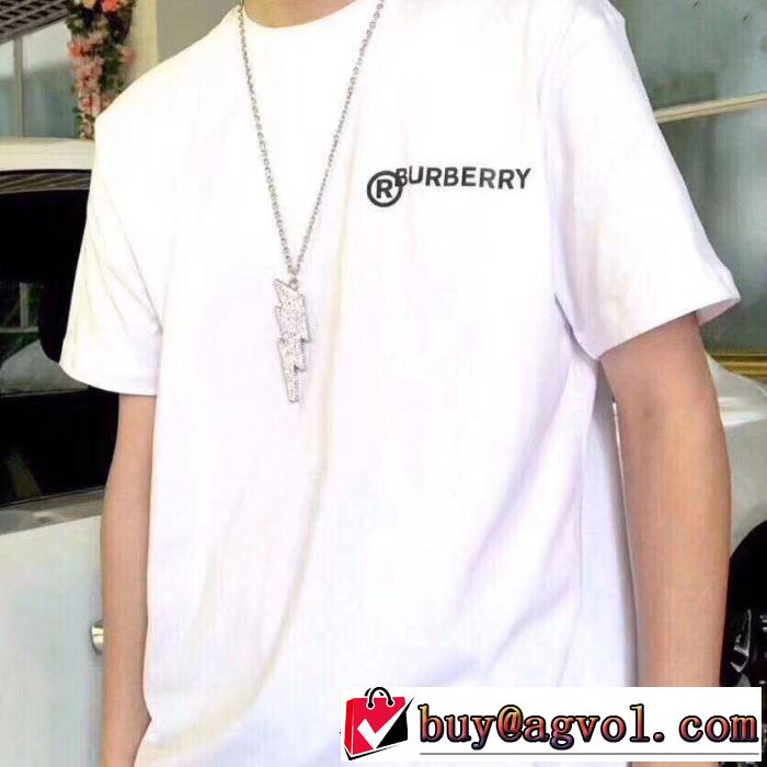 半袖Tシャツ　エレガントな雰囲気　3色可選バーバリー BURBERRY　１点限り！VIPセール