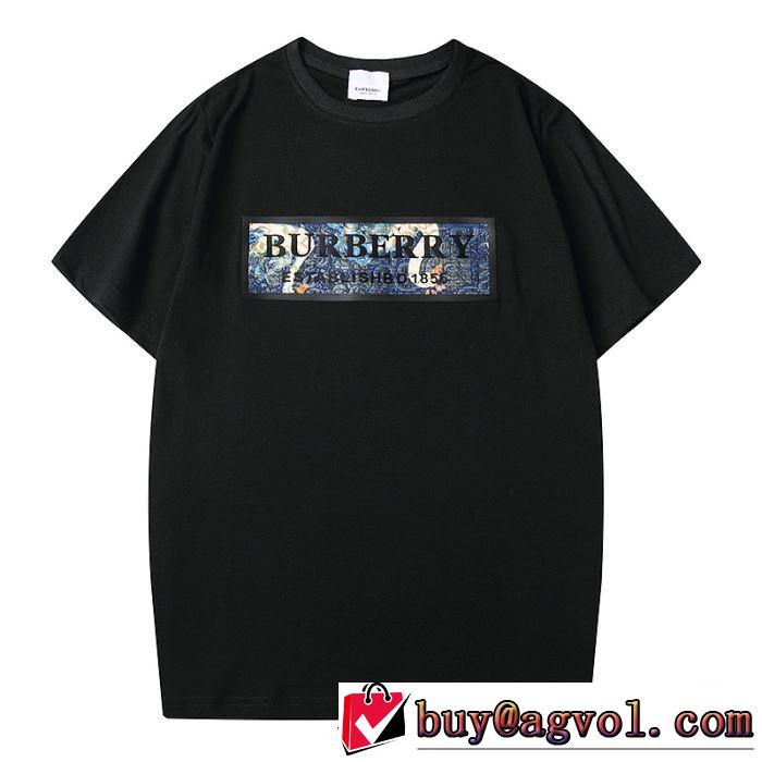 2色可選バーバリー オススメのアイテムを見逃すな　BURBERRY　コーデの完成度を高める　半袖Tシャツ