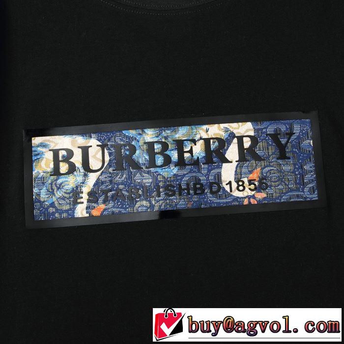 2色可選バーバリー オススメのアイテムを見逃すな　BURBERRY　コーデの完成度を高める　半袖Tシャツ
