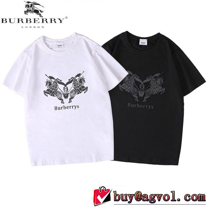 BURBERRY　　ストリート界隈でも人気　バーバリー 2色可選　20新作です　半袖Tシャツ　ストリート系に大人気
