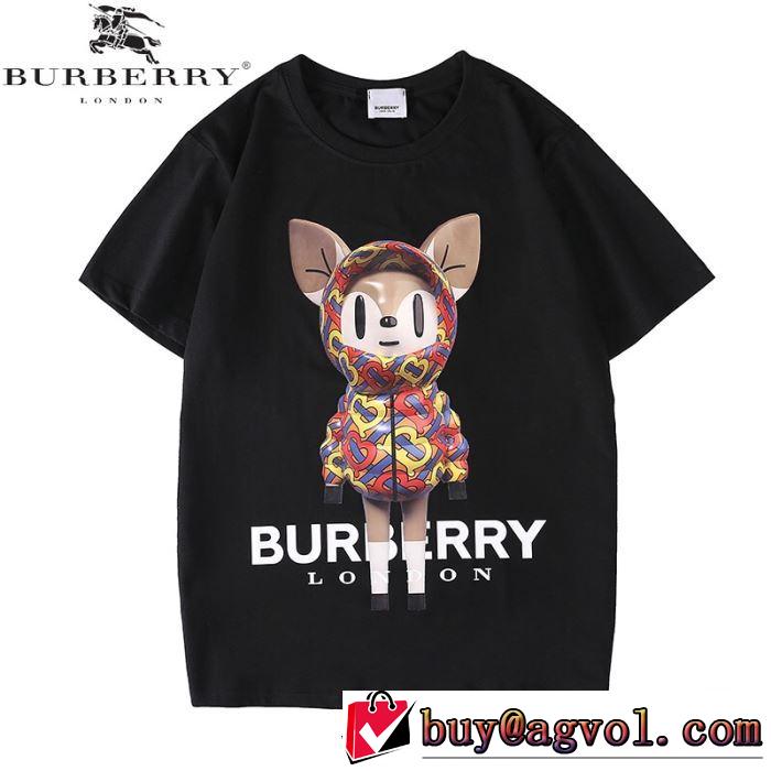 2020春新作　半袖Tシャツ　2色可選ファッショニスタを中心に新品が非常に人気　バーバリー BURBERRY　