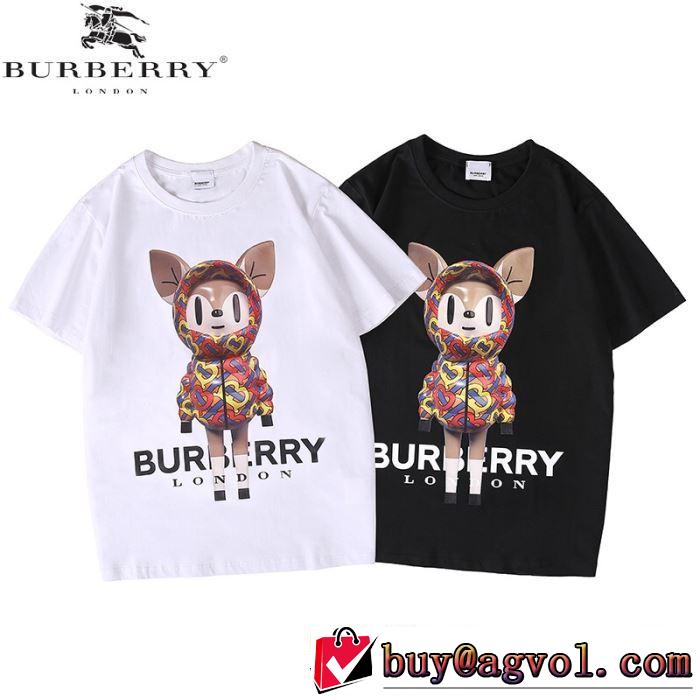 2020春新作　半袖Tシャツ　2色可選ファッショニスタを中心に新品が非常に人気　バーバリー BURBERRY　