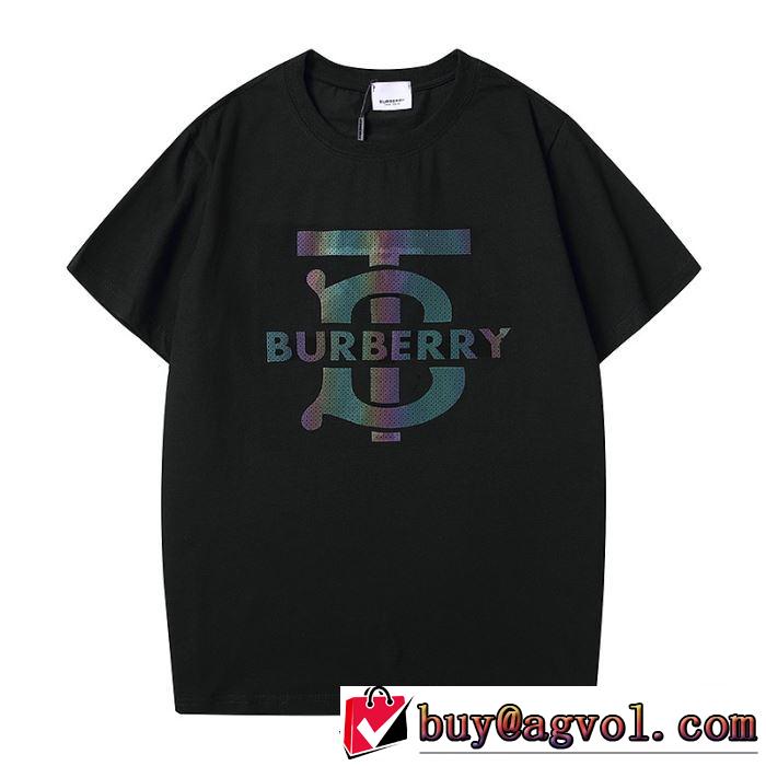 ファッションに合わせ　2色可選　バーバリー 限定アイテム特集　BURBERRY　半袖Tシャツ　お値段もお求めやすい