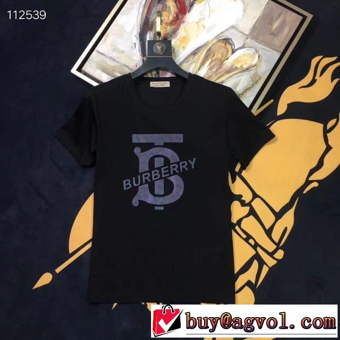 半袖Tシャツ　飽きもこないデザイン2色可選　バーバリー BURBERRY　差をつけたい人にもおすすめ
