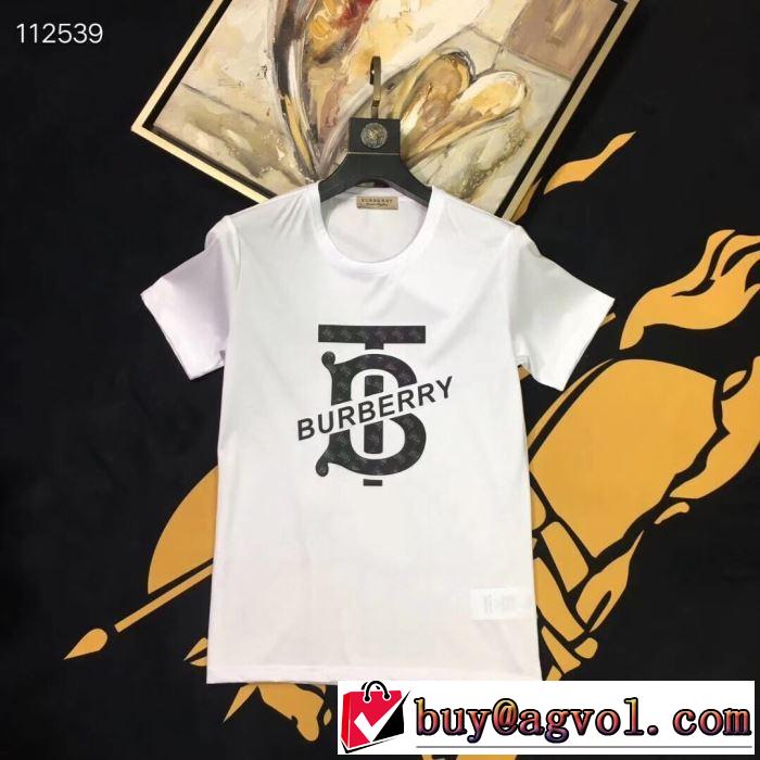 半袖Tシャツ　飽きもこないデザイン2色可選　バーバリー BURBERRY　差をつけたい人にもおすすめ