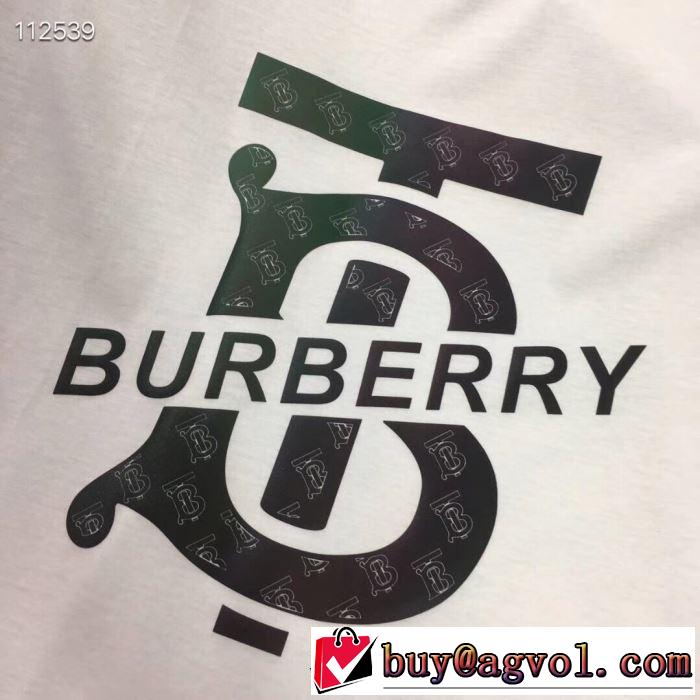 半袖Tシャツ　飽きもこないデザイン2色可選　バーバリー BURBERRY　差をつけたい人にもおすすめ