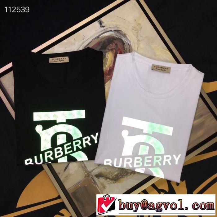 半袖Tシャツ　飽きもこないデザイン2色可選　バーバリー BURBERRY　差をつけたい人にもおすすめ