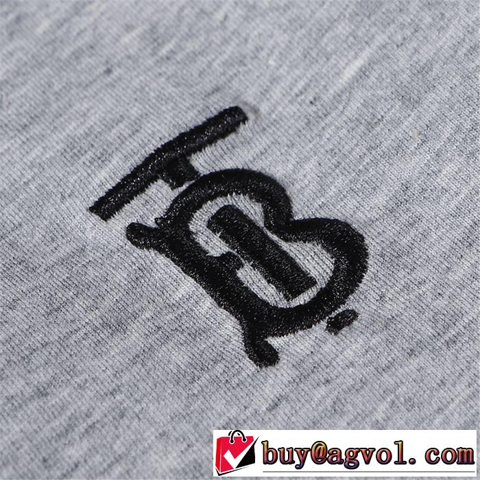 春夏コレクション新品　3色可選　バーバリー BURBERRY　普段見ないデザインばかり　半袖Tシャツ