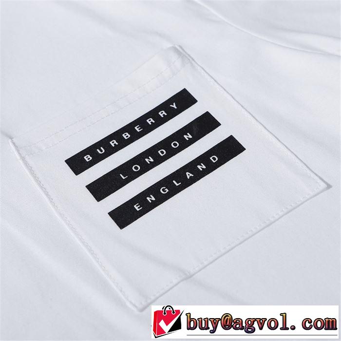 2色可選　バーバリー非常にシンプルなデザインな　 BURBERRY　2020年春限定　半袖Tシャツ海外大人気