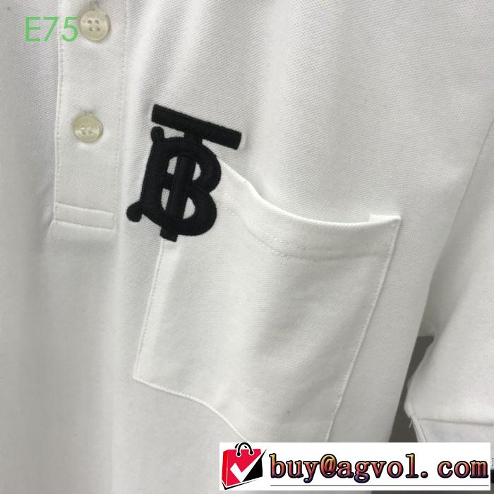 バーバリー海外大人気 2色可選  BURBERRY 今なお素敵なアイテムだ 半袖Tシャツ 大幅割引価格