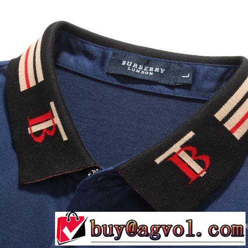バーバリー2年以上連続１位獲得 3色可選  BURBERRY エレガントな雰囲気 半袖Tシャツ