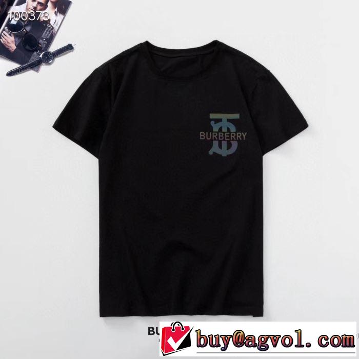 2色可選 今季の主力おすすめ 半袖Tシャツ 飽きもこないデザイン バーバリー 人気は今季も健在 BURBERRY