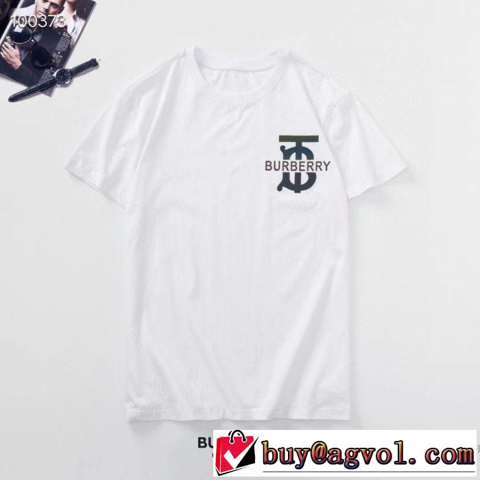 2色可選 今季の主力おすすめ 半袖Tシャツ 飽きもこないデザイン バーバリー 人気は今季も健在 BURBERRY