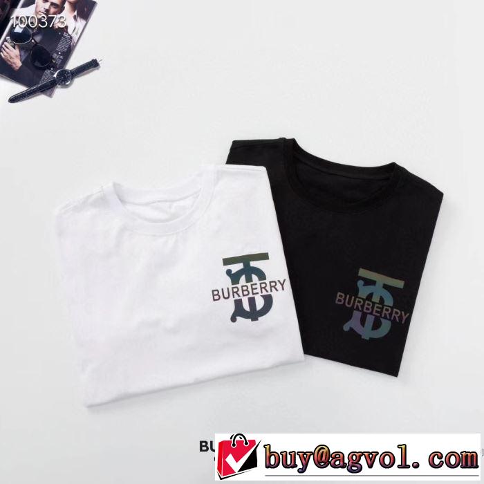 2色可選 今季の主力おすすめ 半袖Tシャツ 飽きもこないデザイン バーバリー 人気は今季も健在 BURBERRY