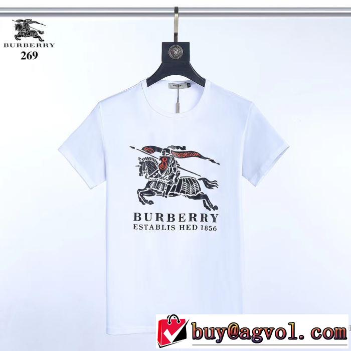 差をつけたい人にもおすすめ 半袖Tシャツ3色可選  本当に嬉しいアイテム バーバリー BURBERRY