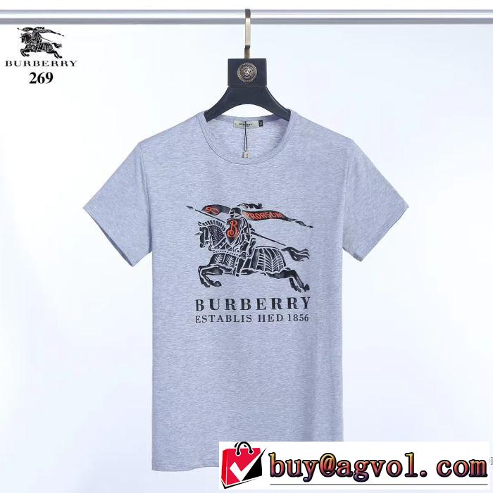 差をつけたい人にもおすすめ 半袖Tシャツ3色可選  本当に嬉しいアイテム バーバリー BURBERRY
