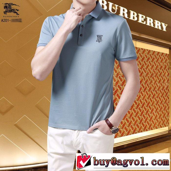 今年の春トレンド 4色可選 半袖Tシャツ 大幅割引価格 バーバリー BURBERRY 狙える優秀アイテム