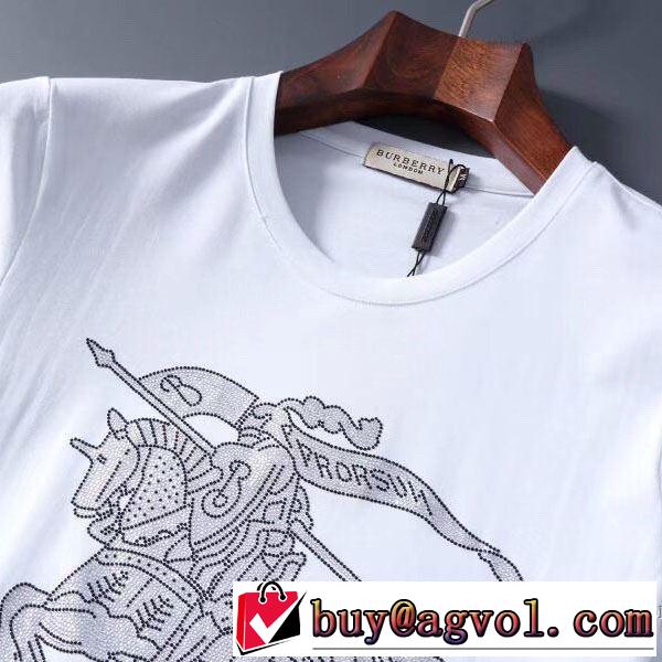 新作が見逃せない 2色可選 半袖Tシャツ 限定アイテムが登場 バーバリー BURBERRY 人気ランキング最高
