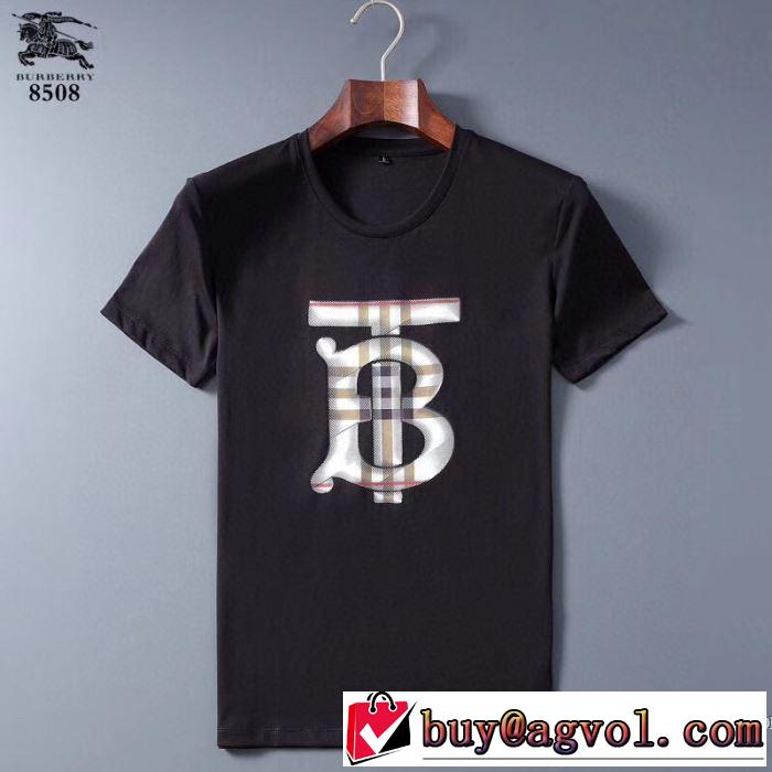 2色可選 着こなしを楽しむ 半袖Tシャツ 有名ブランドです バーバリー BURBERRY 注目されている