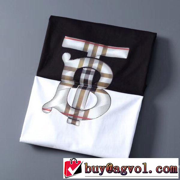 2色可選 着こなしを楽しむ 半袖Tシャツ 有名ブランドです バーバリー BURBERRY 注目されている