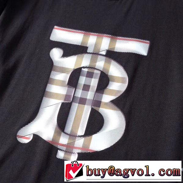 2色可選 着こなしを楽しむ 半袖Tシャツ 有名ブランドです バーバリー BURBERRY 注目されている