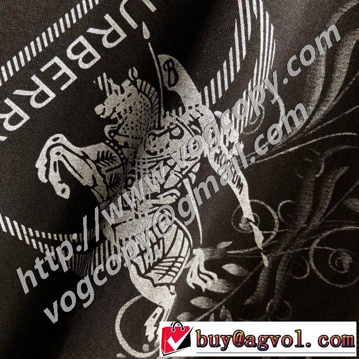 ストリート系に大人気 2色可選 バーバリー BURBERRY デザインお洒落 半袖Tシャツ 最新の入荷商品