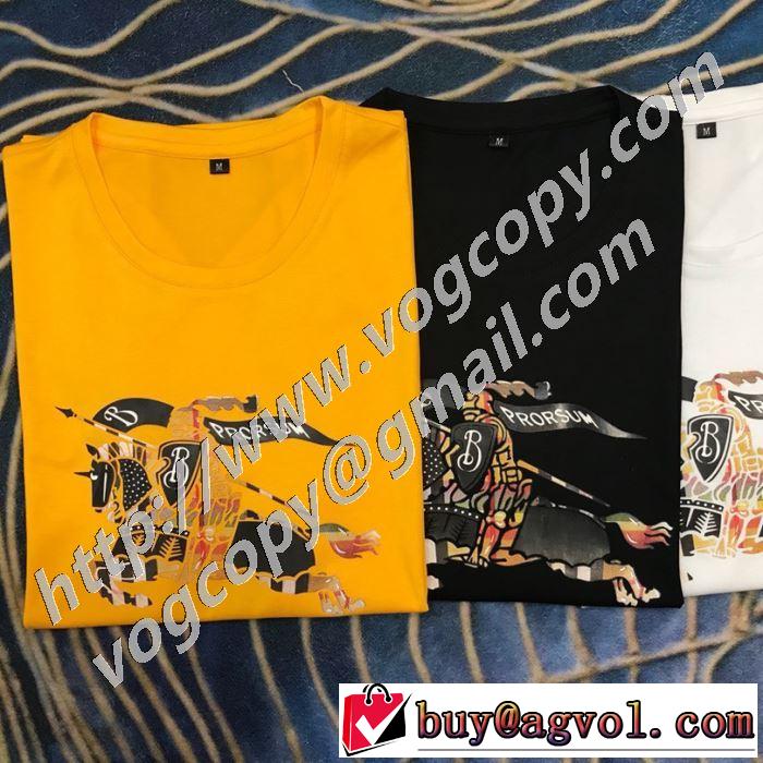 3色可選 トレンド最先端のアイテム 半袖Tシャツ どのアイテムも手頃な価格で バーバリー BURBERRY